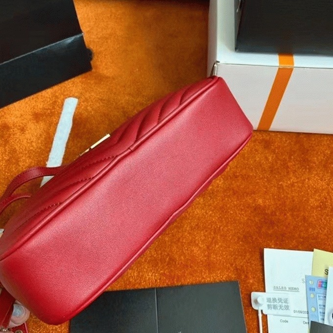 Replica Sa1nt Lau*nt Lou Camera Bag Red