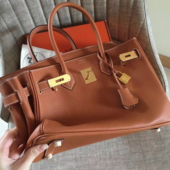 Gold H**me5 Birkin 30cm High-End Designer Fake