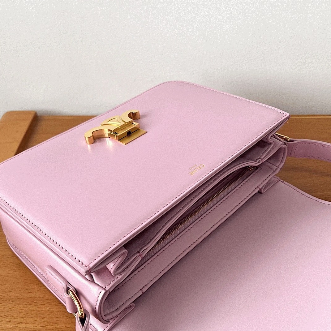 Top Quality Knockoff Ce1i*e Triomphe Teen Bag In Pink