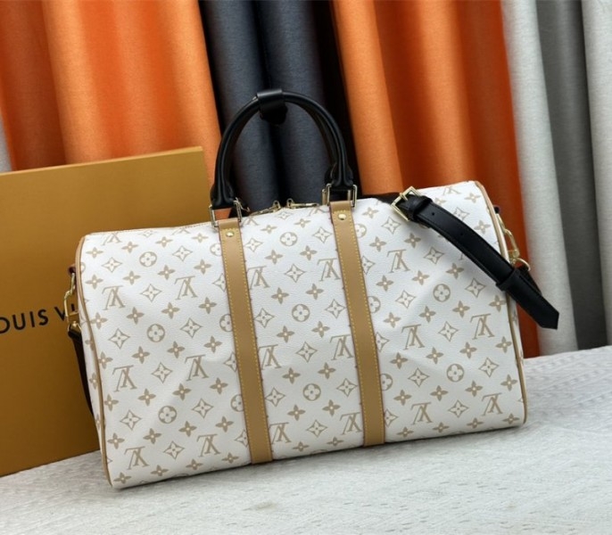 L0vis Vvtt0n Monogram Dune Keepall Bandouliere 45 Travel Bag