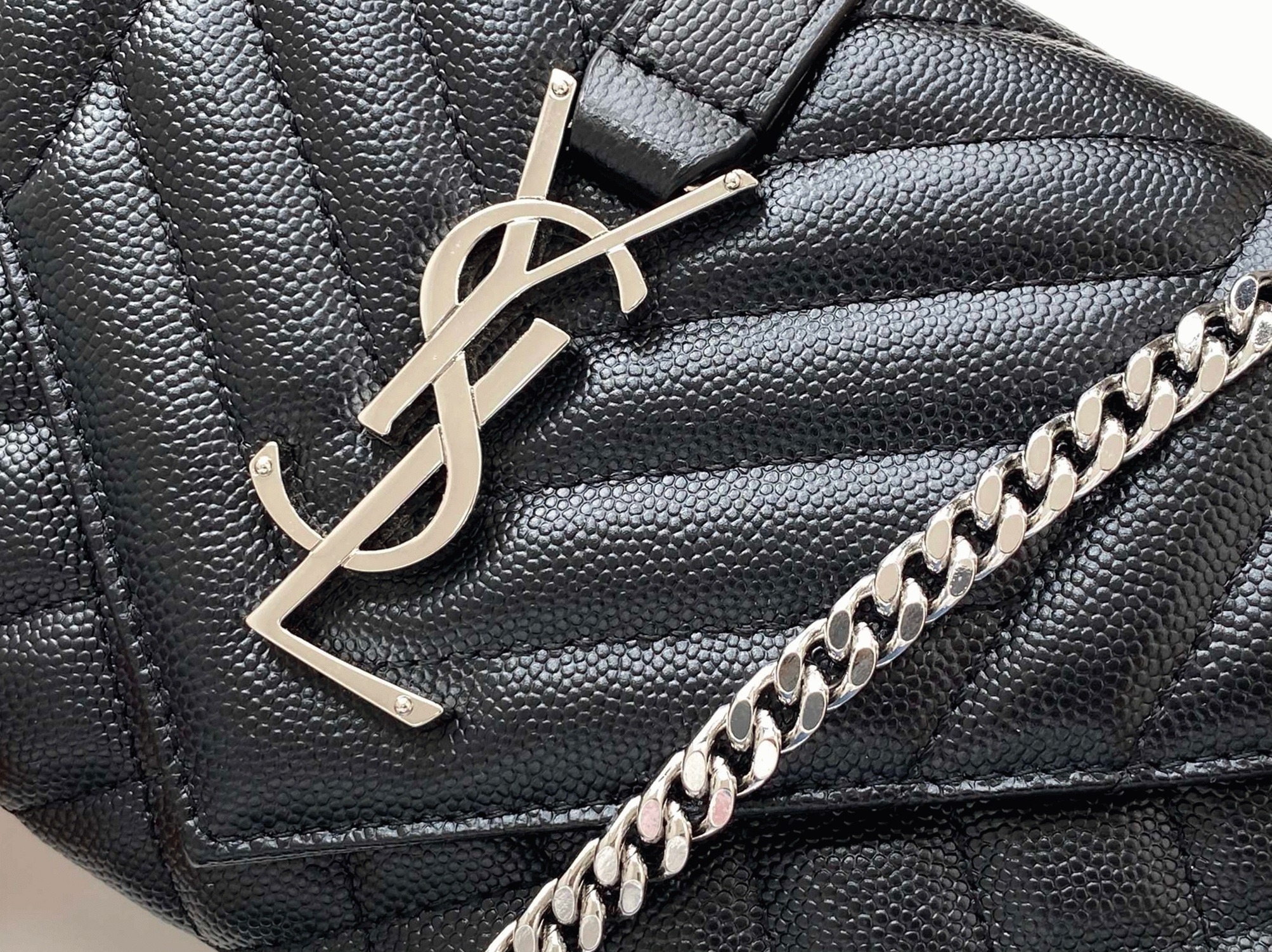 Replica Sa1nt Lau*nt Envelope Small Bag Noir