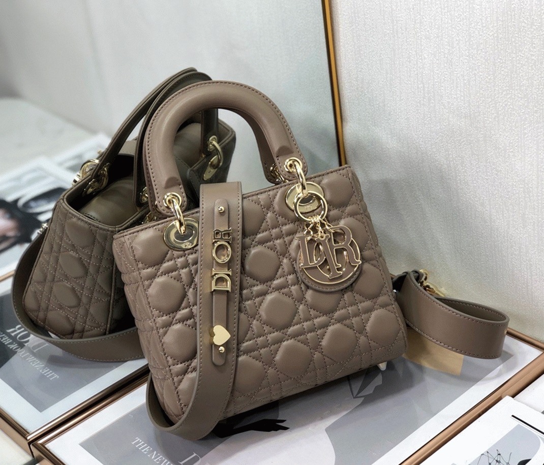 D10r Small Lady D10r My ABCD10r Bag Fake in Warm Taupe