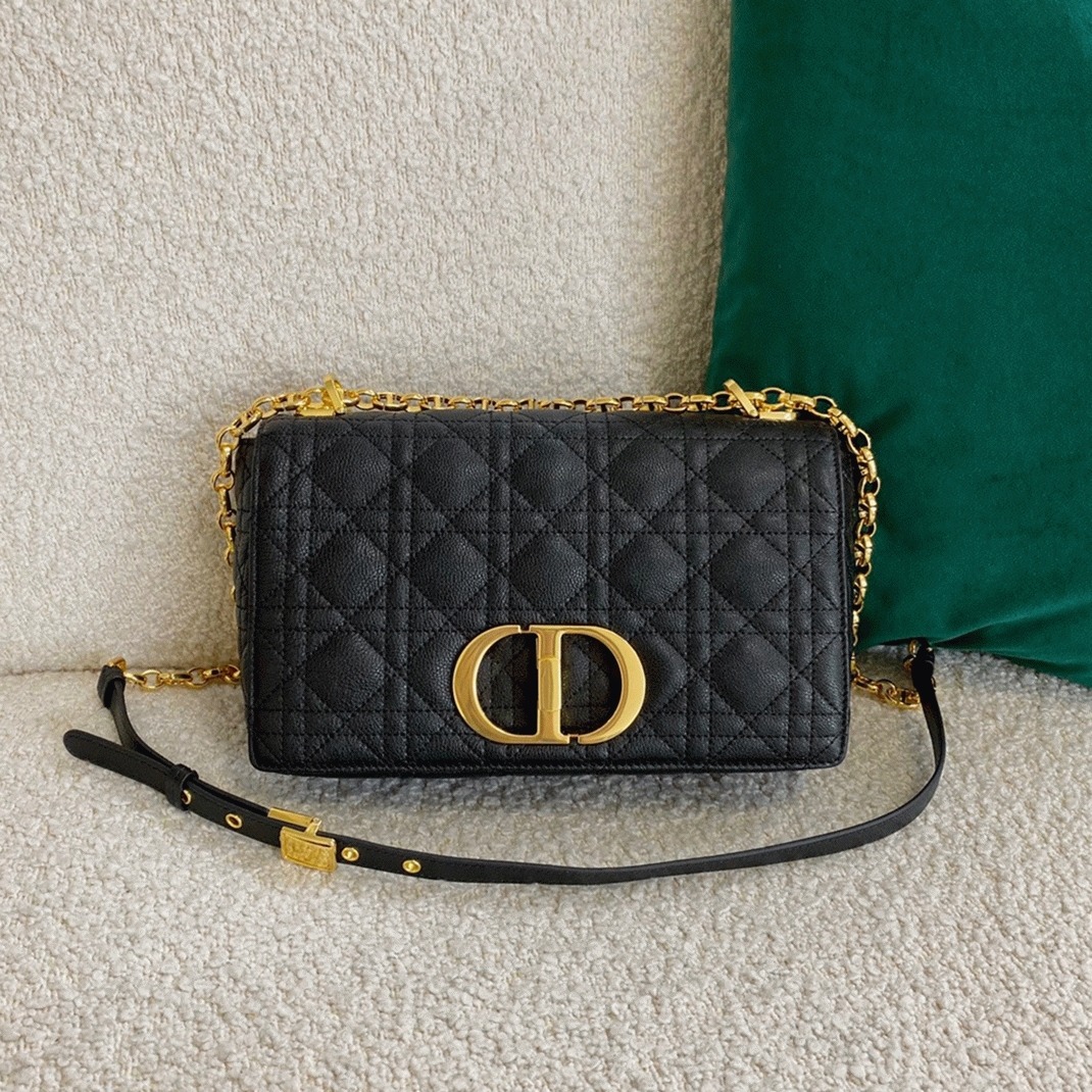 D10r Caro Medium Bag Fake in Black