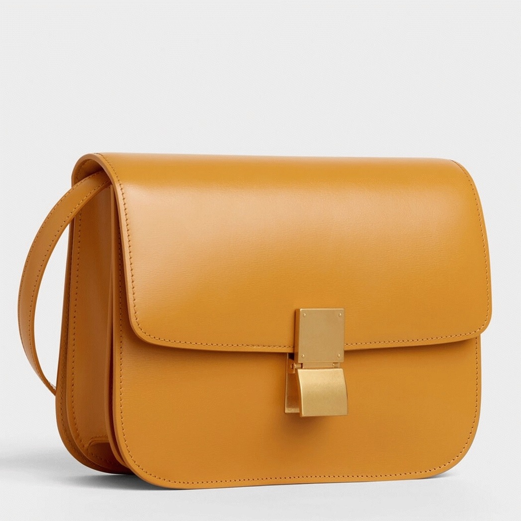 Top Quality Knockoff Ce1i*e Classic Box Medium Bag In Yellow