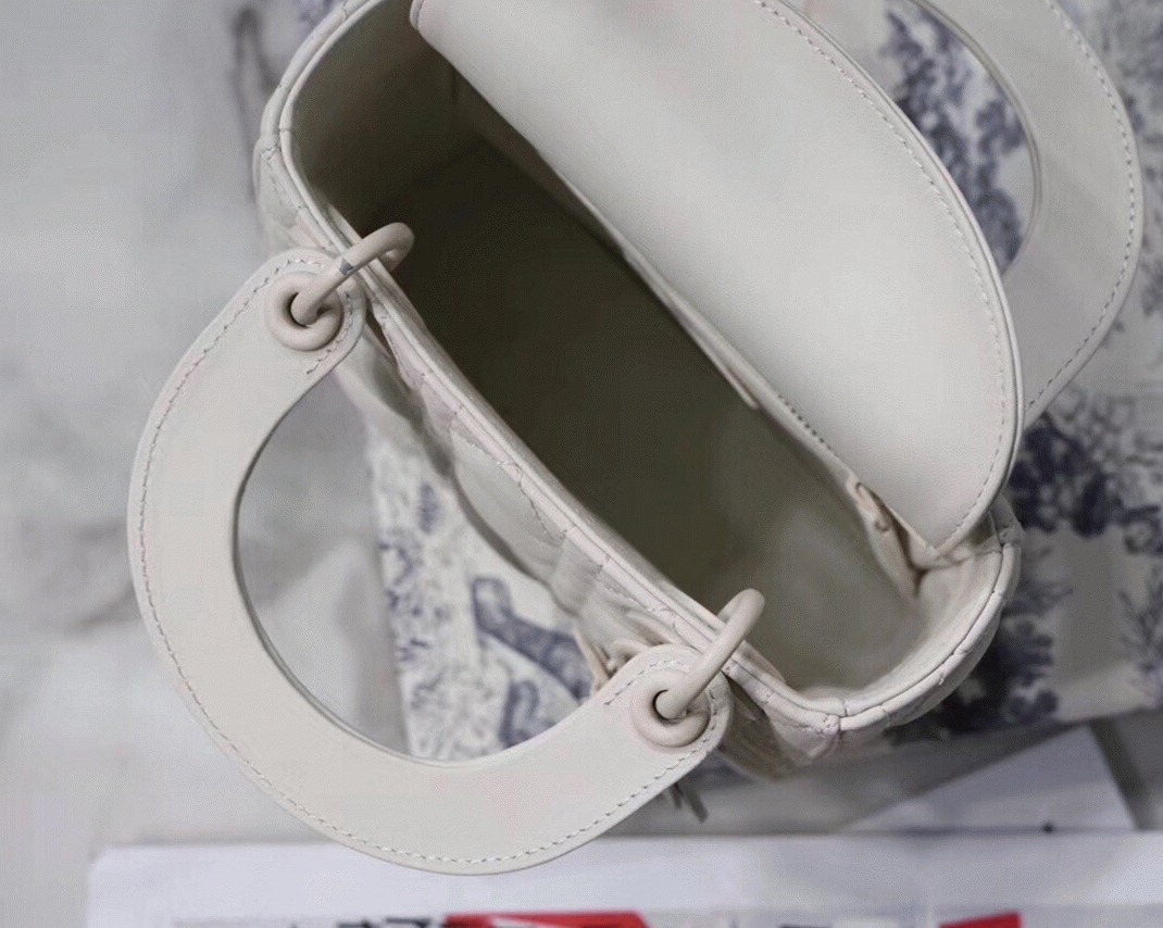 D10r Lady D10r Mini Chain Bag Fake in White