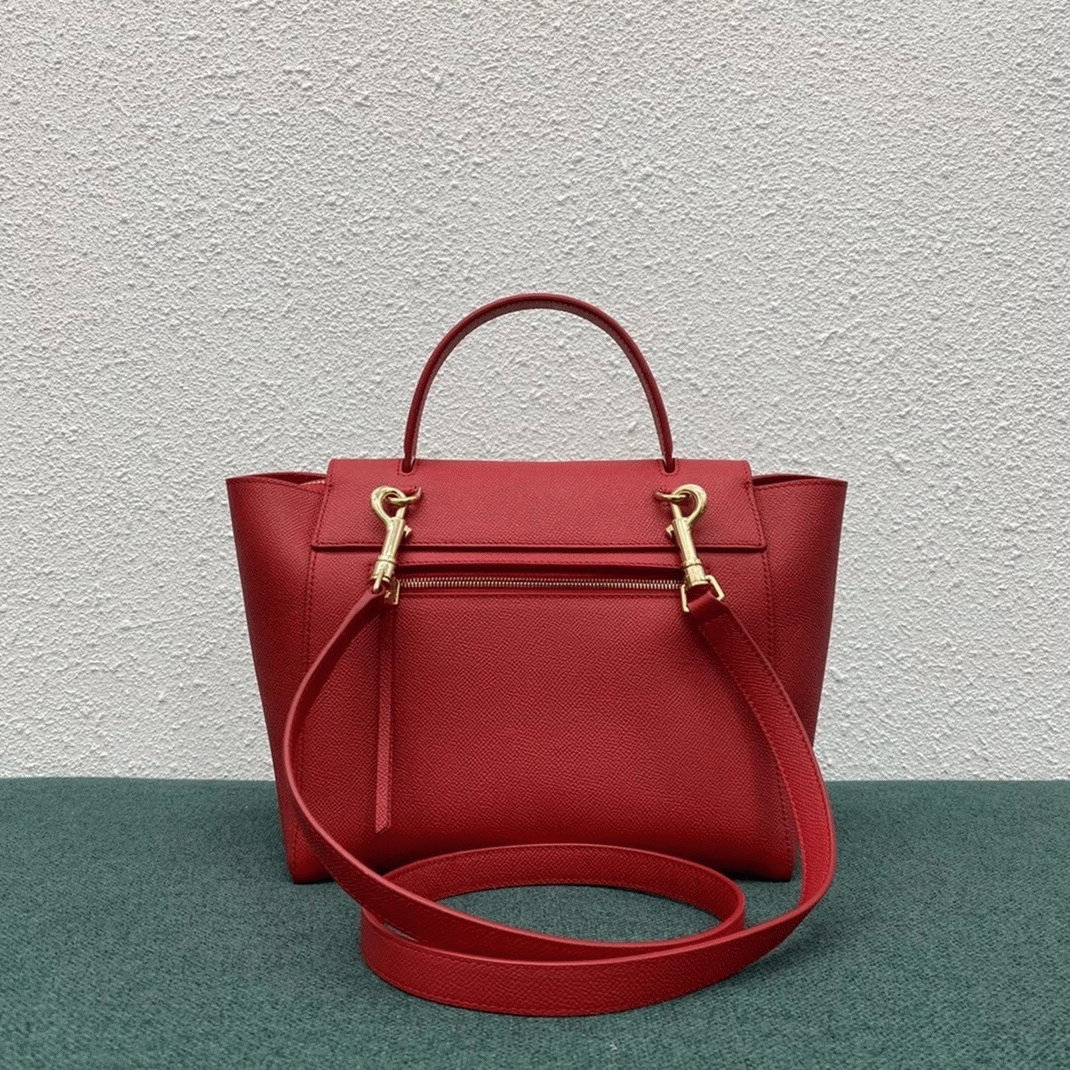 Ce1i*e Micro Belt Bag Replica in Red