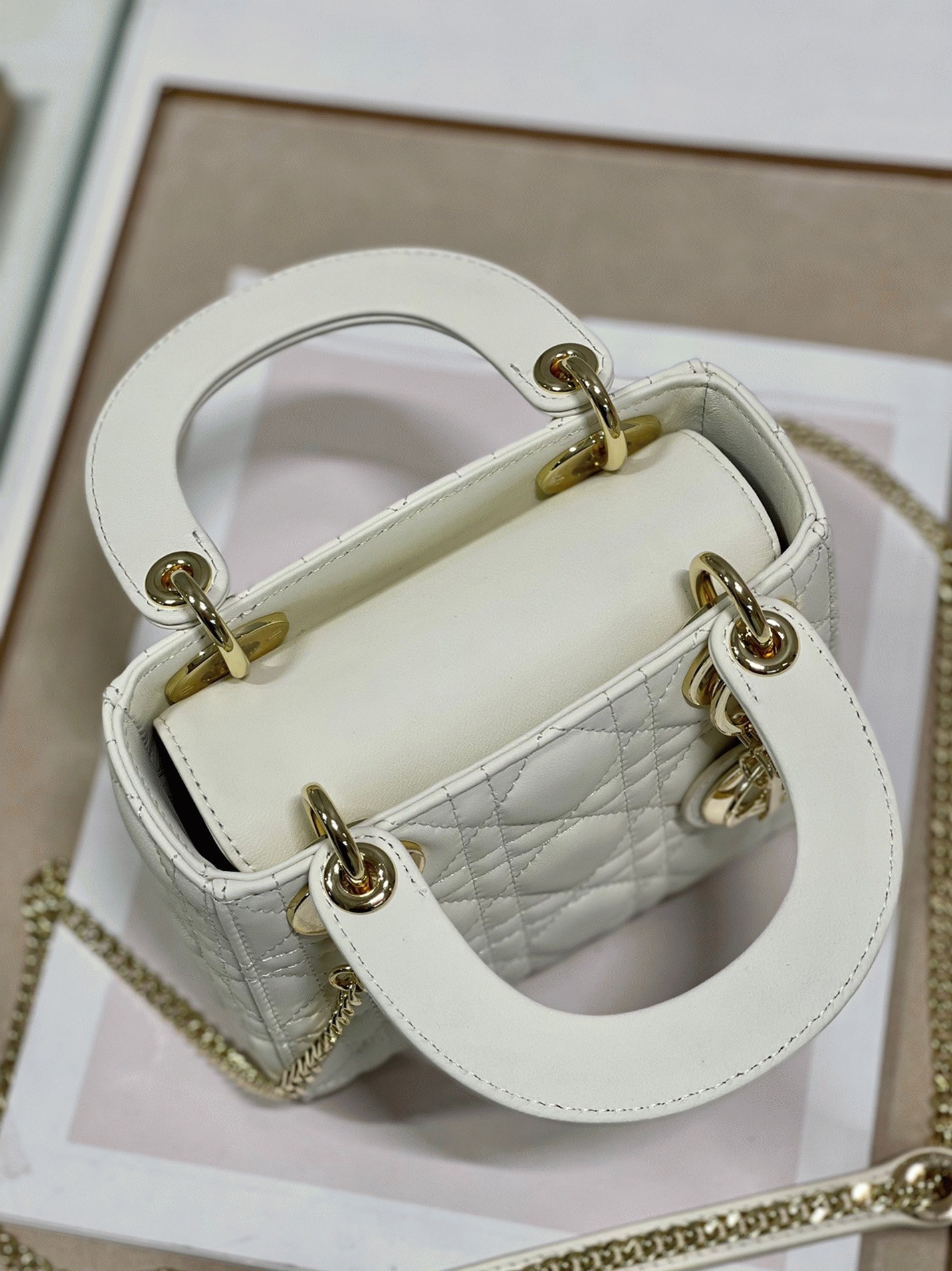 D10r Lady D10r Mini Bag Fake in White
