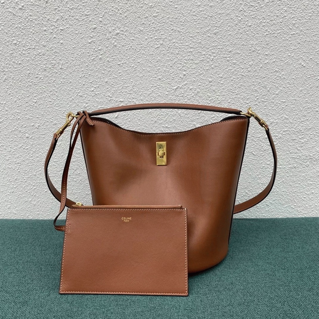 Top Quality Replica Ce1i*e Bucket 16 Bag In Brown