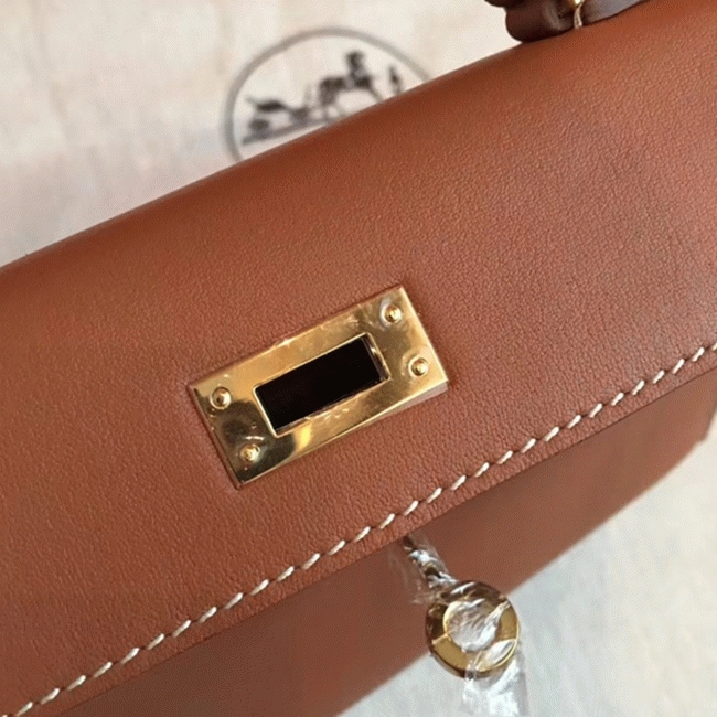 Gold Swift Replica H**me5 Kelly 20cm Premium Quality Bag