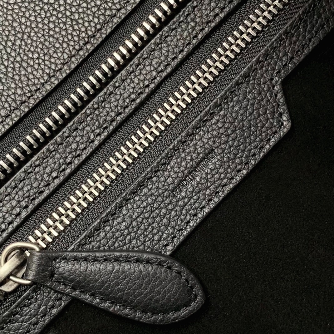 Ce1i*e Micro Luggage Tote Bag Replica in Black