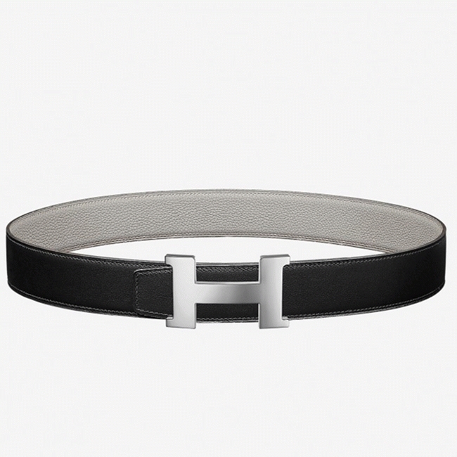 Premium replica H**me5 Constance belt buckle in perle color
