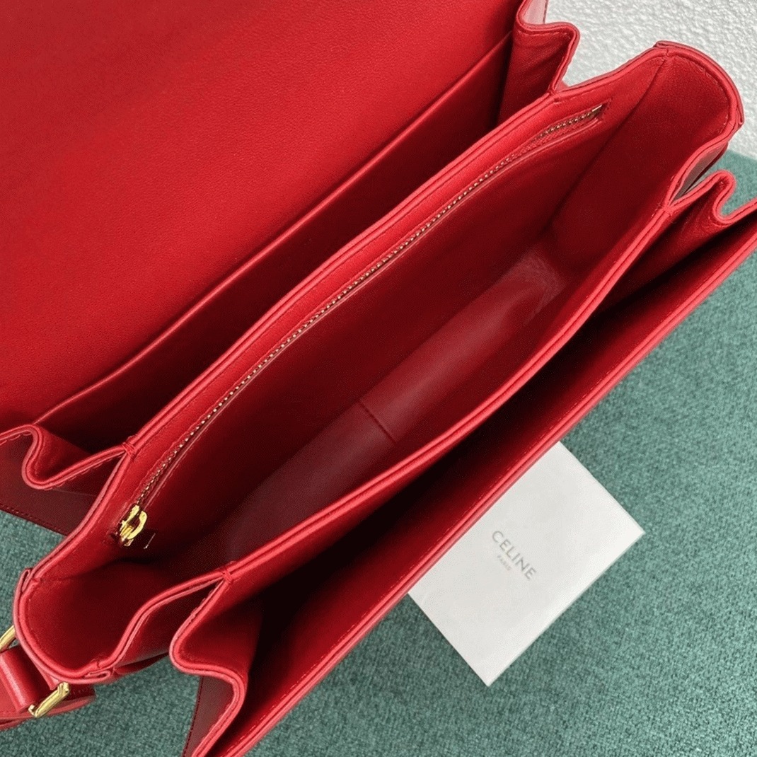 Top Quality Fake Ce1i*e Triomphe Large Bag In Red
