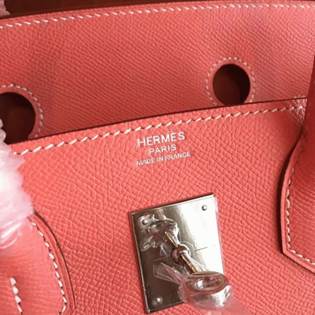 1:1 High-End Orange H**me5 Birkin 30cm Counterfeit Bag