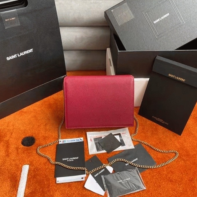 Replica Sa1nt Lau*nt Cassandra Medium Chain Bag Red