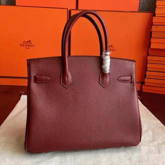 Bordeaux H**me5 Birkin 35cm Replica Designer-Inspired Bag