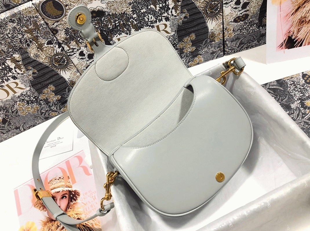 D10r Bobby Medium Bag Knockoff in Grey