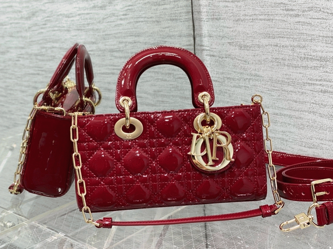 D10r Lady D-Joy Small Bag Imitation in Red