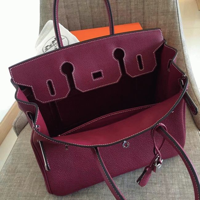Ruby Color AAA Replica H**me5 Birkin 30cm Handbag