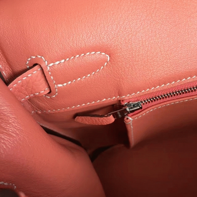 Crevette Shade Fake Designer H**me5 Birkin 40cm Purse