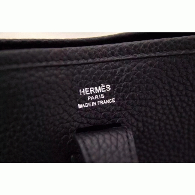 Black Evelyne III PM Bag Replica 1:1 H**me5 Shoulder Bag