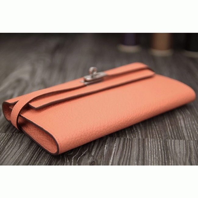 Crevette best replica H**me5 Kelly Longue wallet