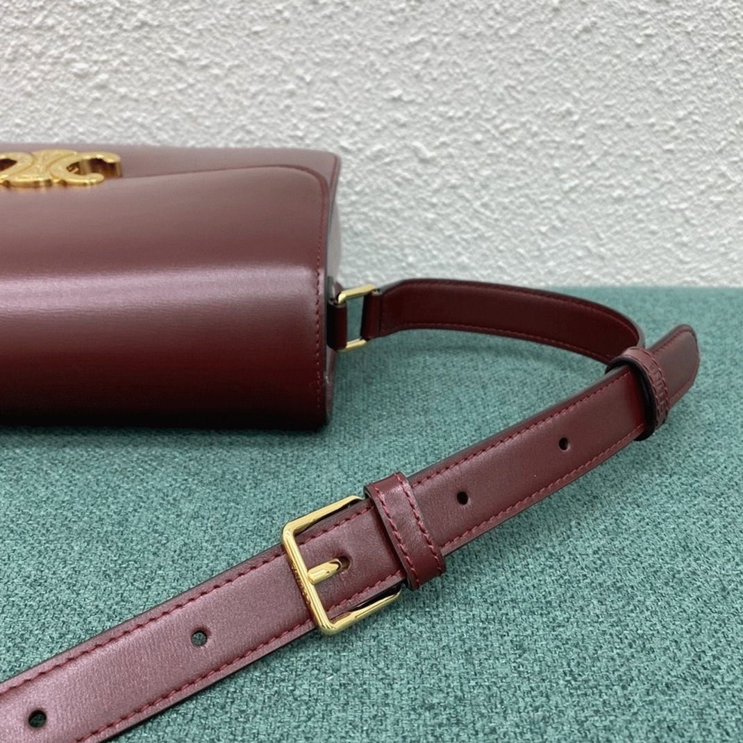 Top Quality Replica Ce1i*e Triomphe Large Bag In Bordeaux