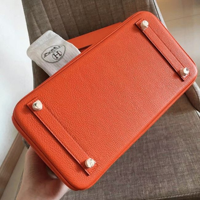 Orange H**me5 Birkin 30cm Classic Replica Purse