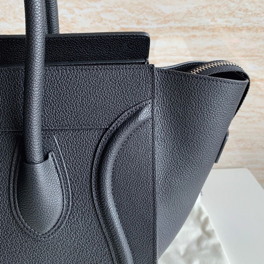 Ce1i*e Mini Luggage Tote Bag Fake in Black