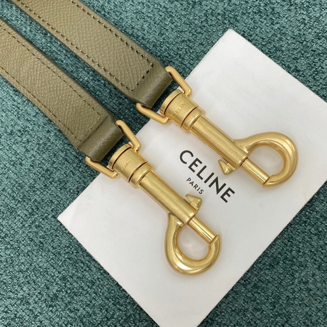 Ce1i*e Micro Belt Bag Replica in Dark Olive