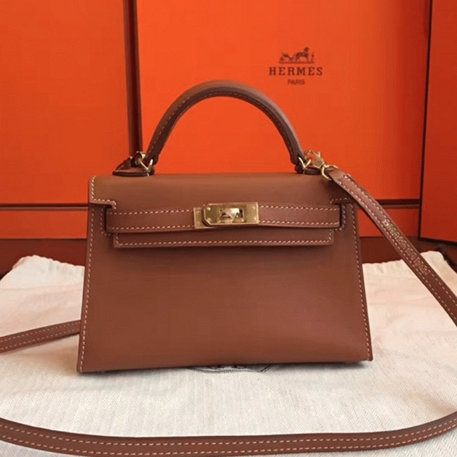 Gold Swift Replica H**me5 Kelly 20cm Premium Quality Bag