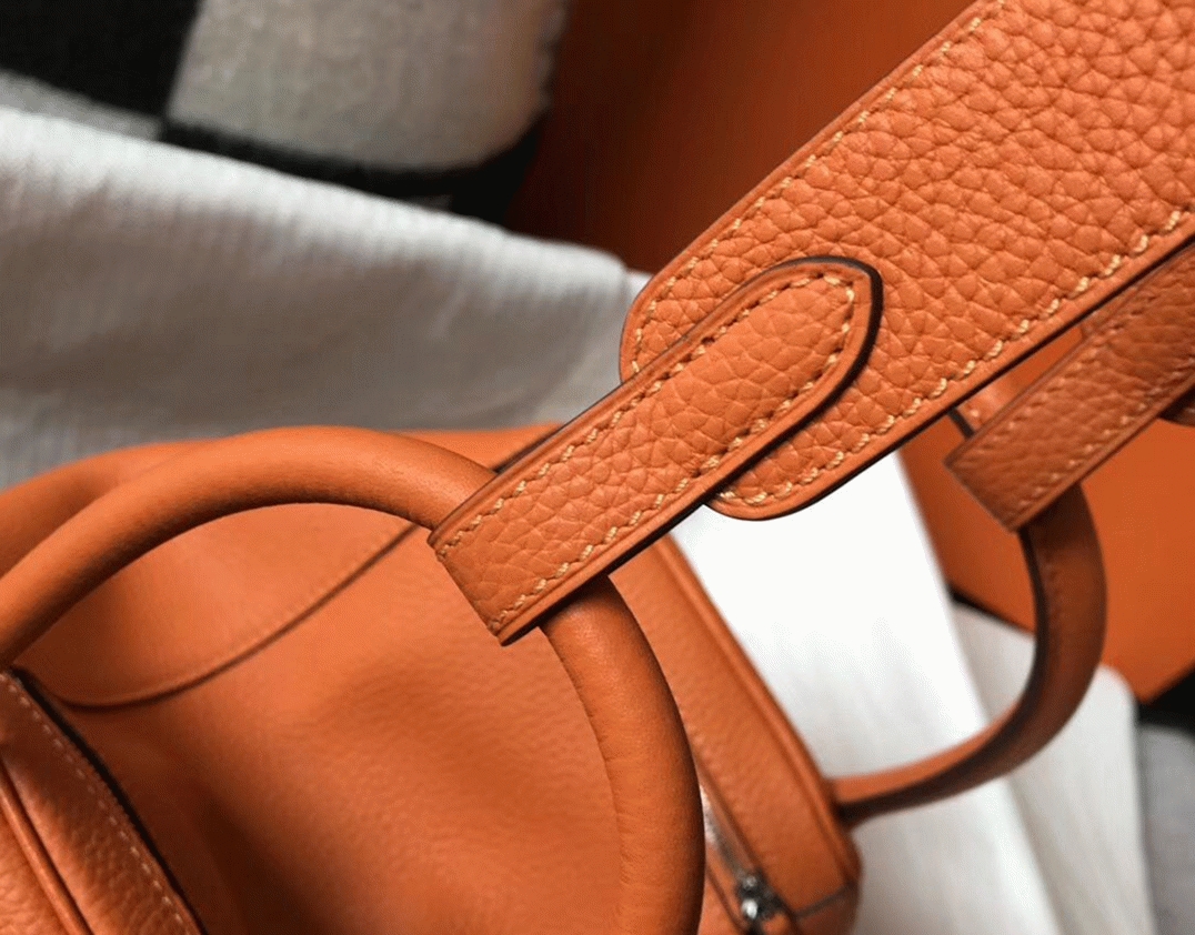 Copy H**me5 Lindy 26cm handbag in orange