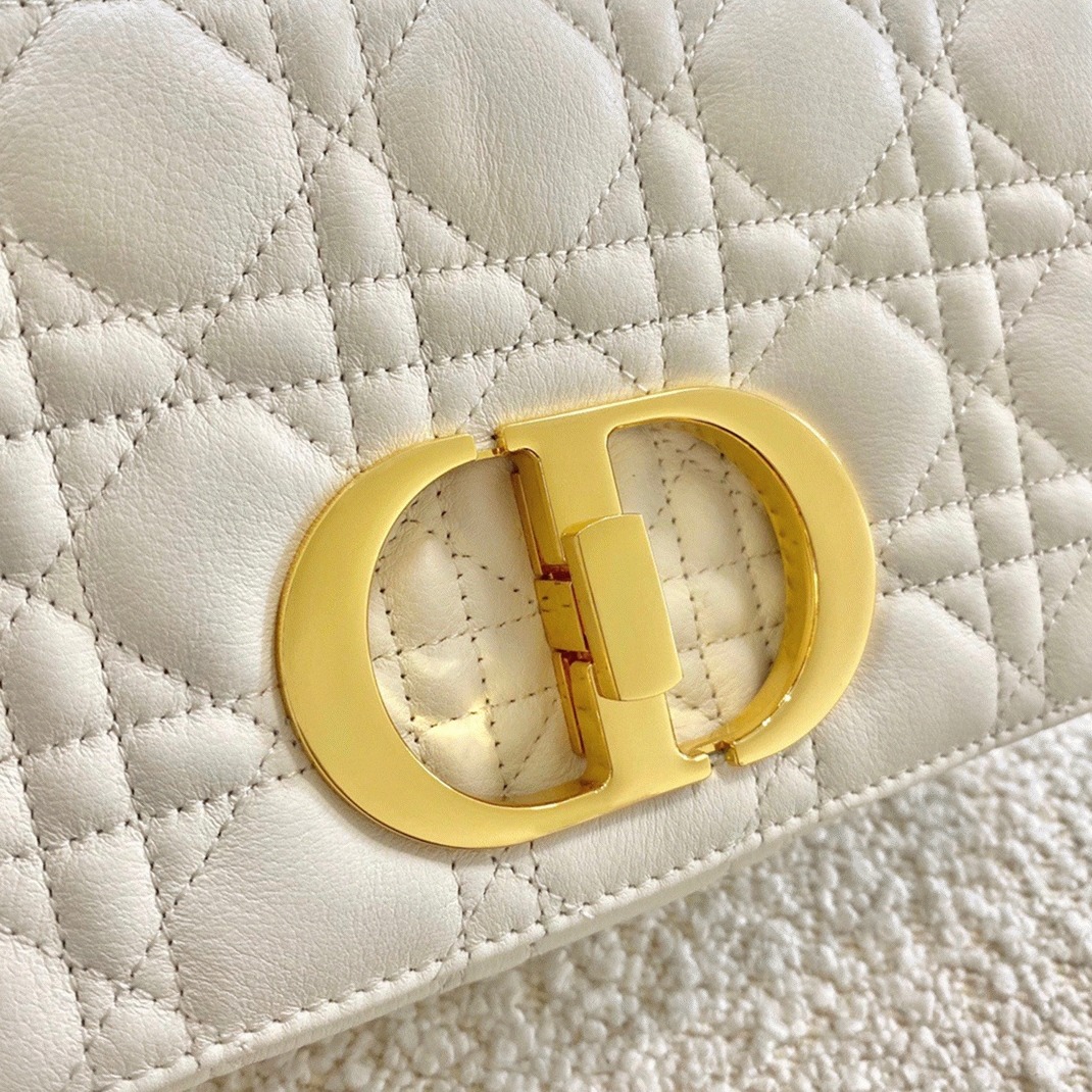 D10r Caro Small Bag Knockoff in White