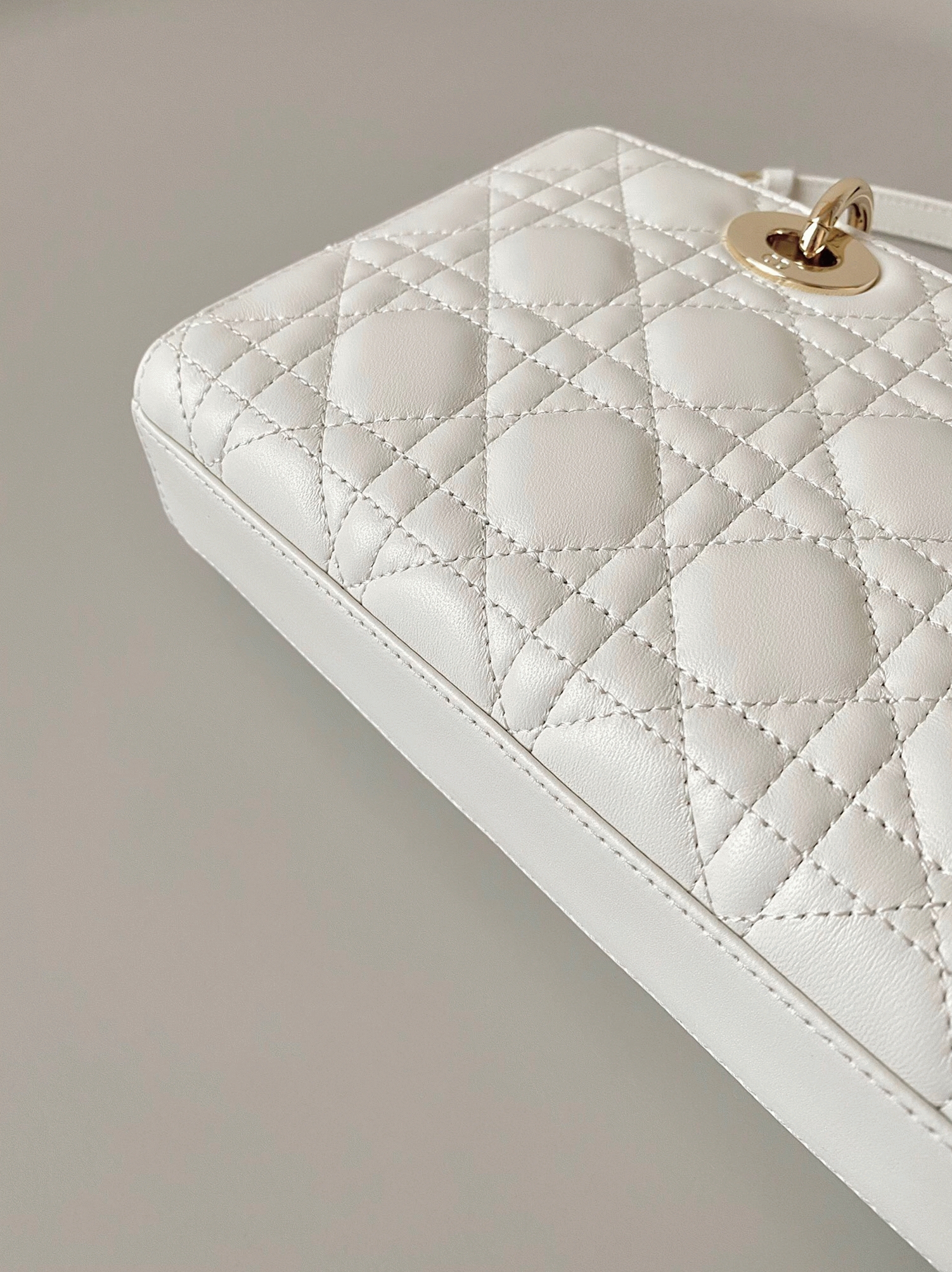 D10r Lady D-Joy Small Bag Knockoff in White