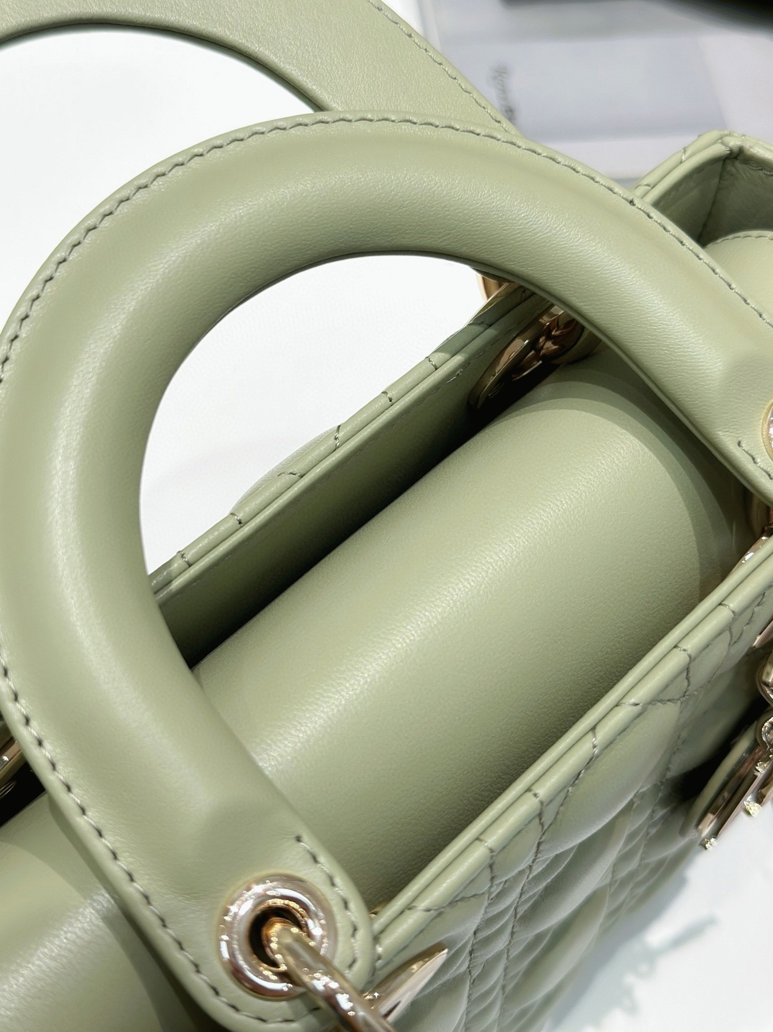 D10r Small Lady D10r My ABCD10r Bag Knockoff in Ethereal Green