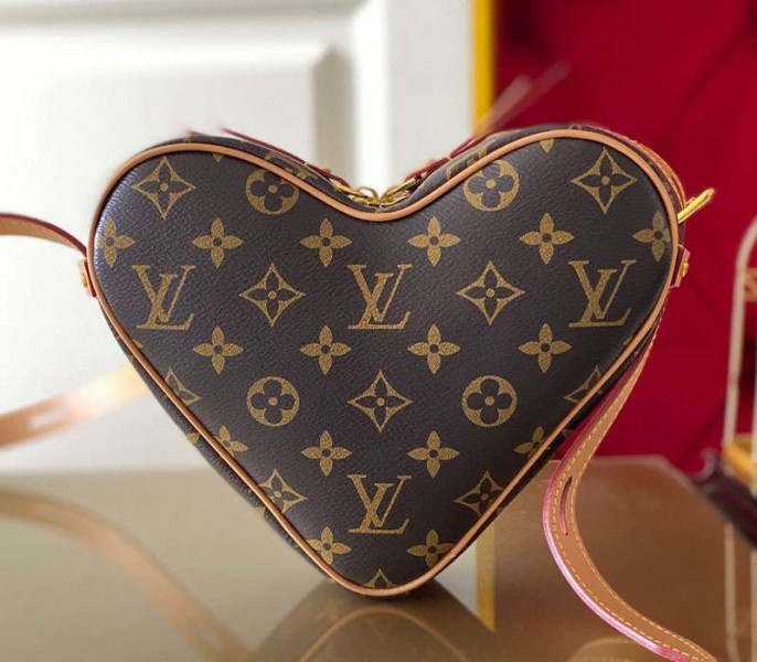 L0vis Vvtt0n Monogram Canvas Game On Coeur Bag
