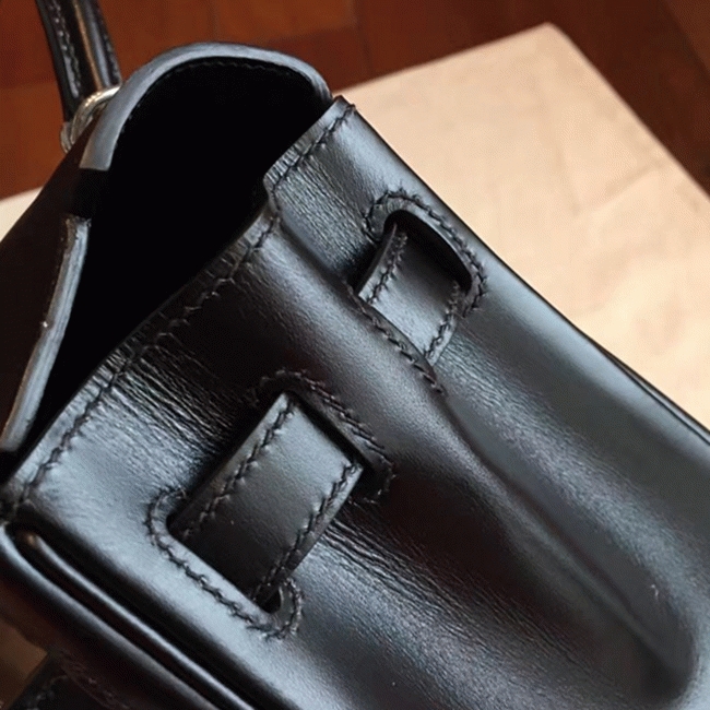 Black Replica H**me5 Kelly Retourne 28cm Everyday Tote
