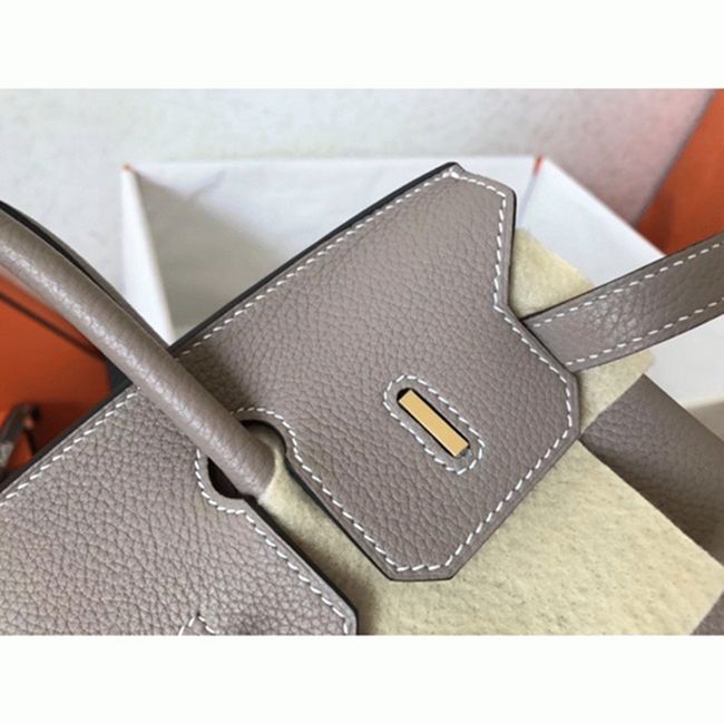 Tourterelle H**me5 Birkin 25cm AAAAA Replica Handbag