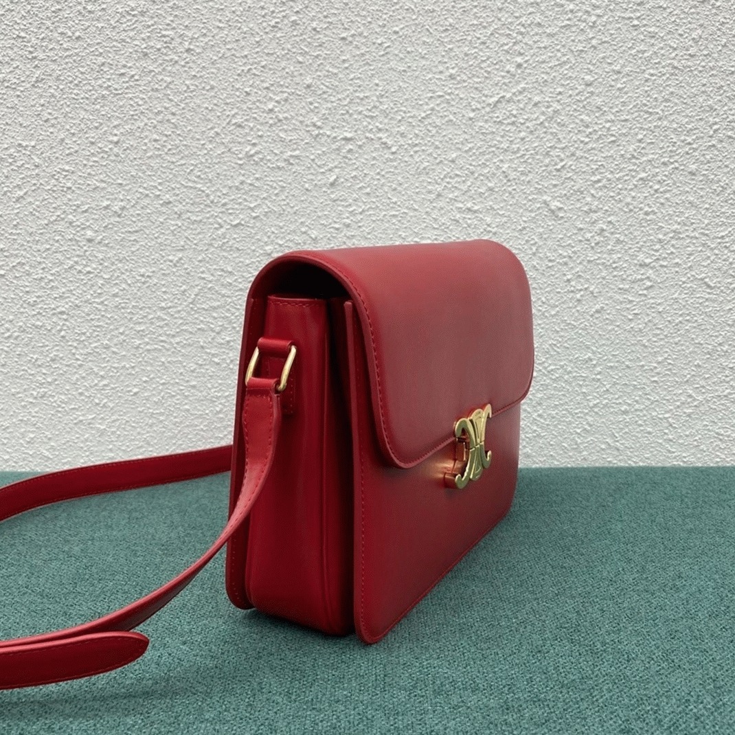 Top Quality Fake Ce1i*e Triomphe Large Bag In Red
