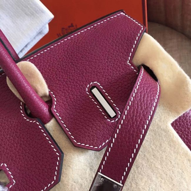 Ruby Color AAA Replica H**me5 Birkin 30cm Handbag