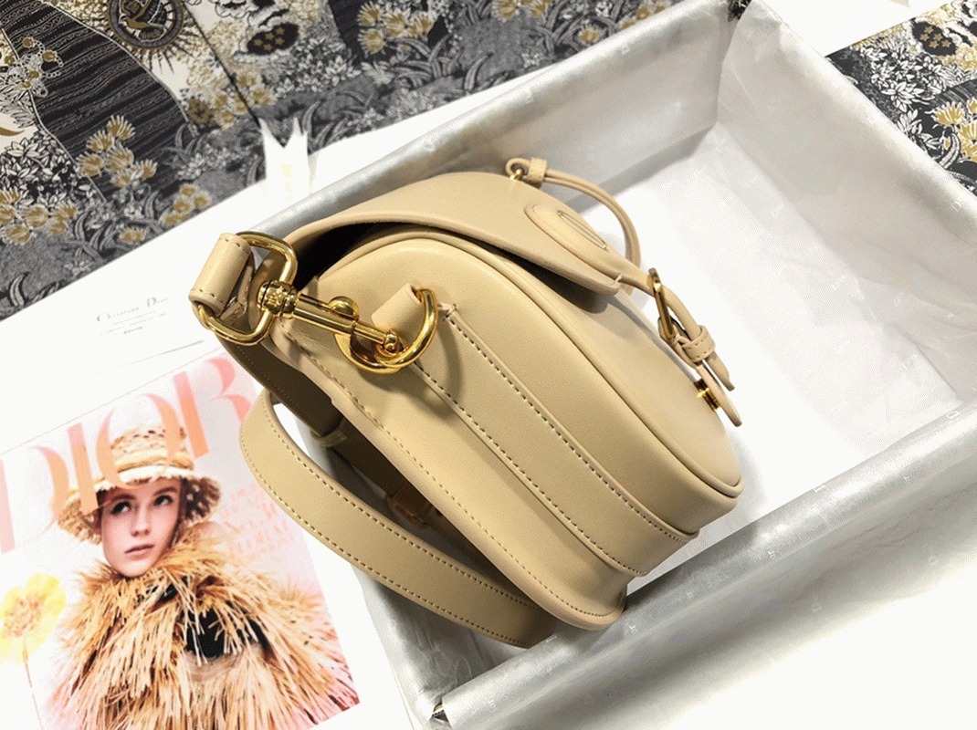 D10r Bobby Medium Bag Replica in Beige