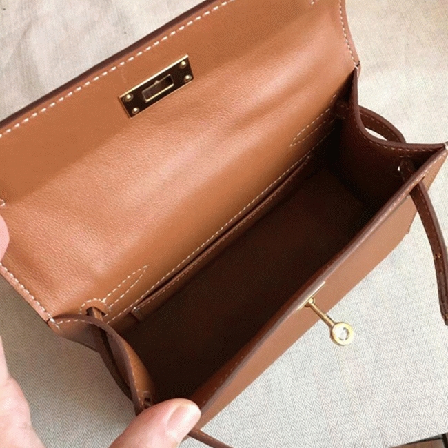 Gold Swift Replica H**me5 Kelly 20cm Premium Quality Bag
