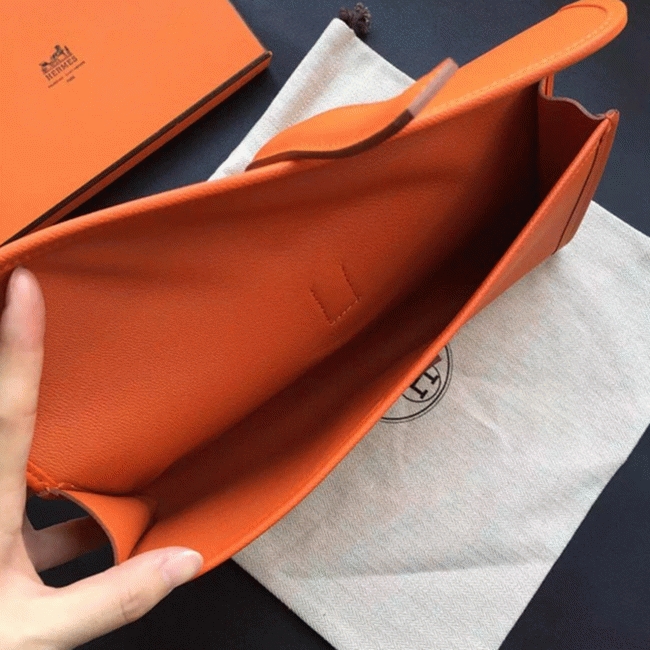 Orange Fake H**me5 Jige Elan 29 Colorful Handbag