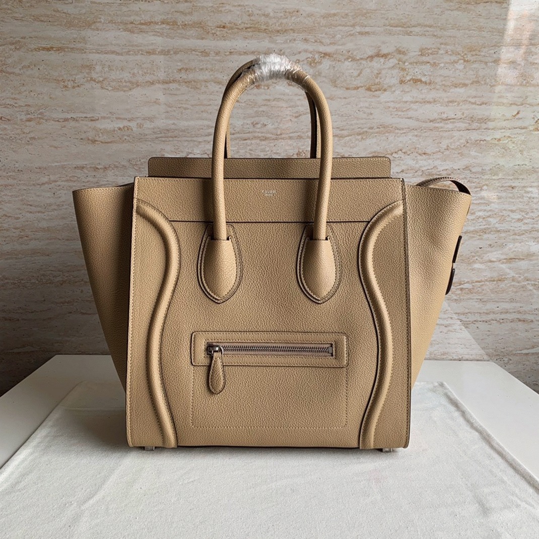Ce1i*e Mini Luggage Tote Bag Replica in Dune