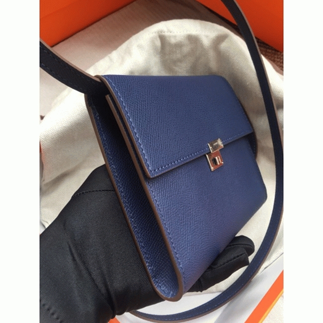 Sapphire replica H**me5 Clic wallet with strap