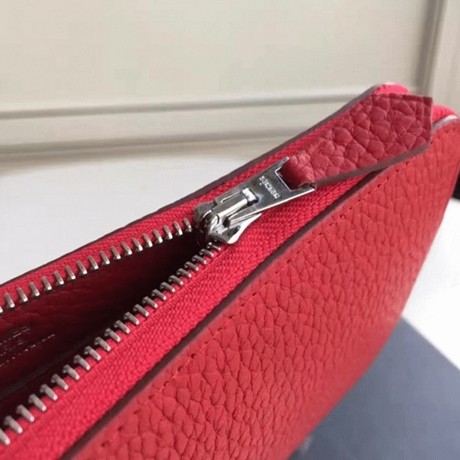 Red Fake H**me5 Wallet Azap Zipped