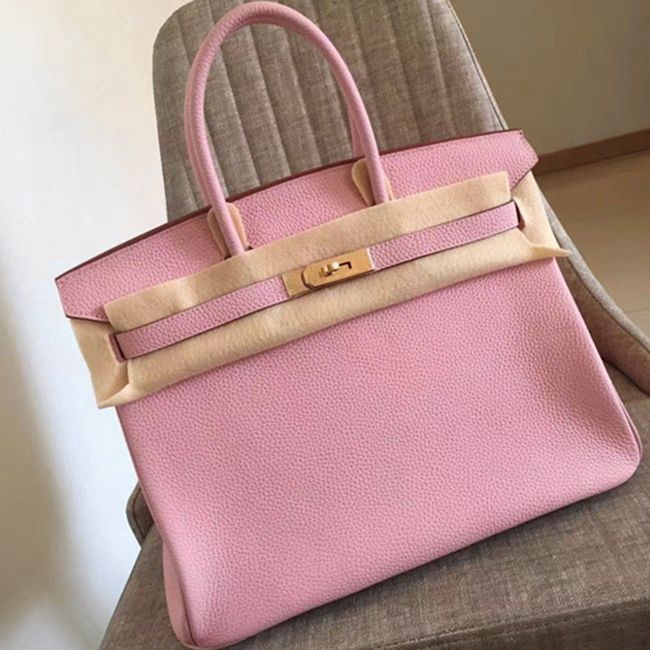 Elegant Pink H**me5 Birkin 30cm Luxury Replica