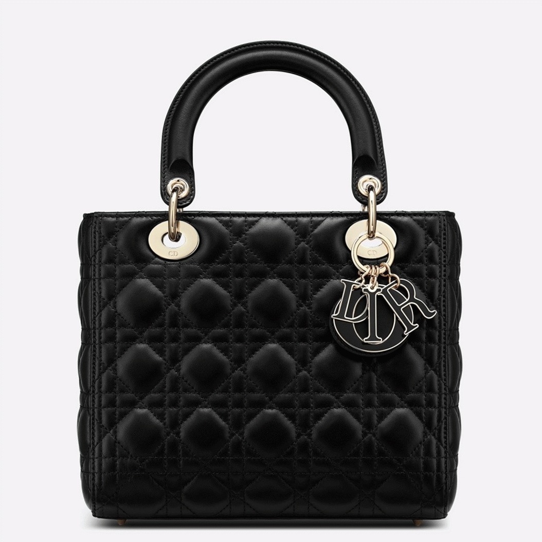 D10r Lady D10r Medium Bag Replica in Black