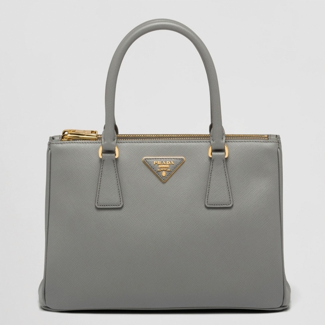 Grey Pra*a Galleria Medium Bag Replica