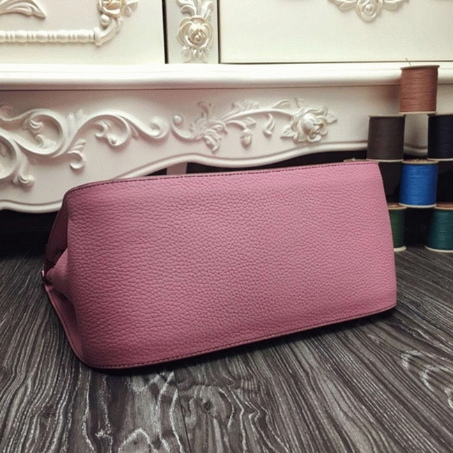 Pink fake luxury H**me5 Jypsiere 31cm handbag