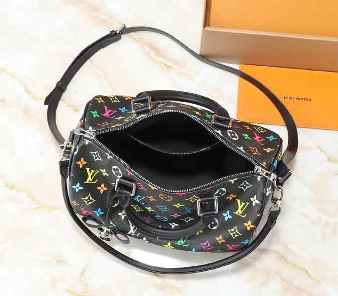 X TM Multicolored Speedy Bandouliere 30 In Black